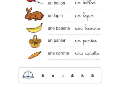 Pour aborder la page du a, i,&nbsp;o